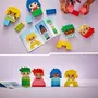 LEGO DUPLO My First 10415 Fortes Émotions et Grands Sentiments, Jouet pour Bébés, 23 Briques Colorées et 4 Personnages