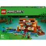 LEGO Minecraft 21256 La Maison de la Grenouille, Jouet avec Figurines d'Animaux, Personnages : Zombie et Explorateur