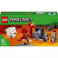 LEGO Minecraft 21166 - La mine abandonnée, Jouet de Construction Grotte des  Zombies, Inclus des Figurines de Steve et d'Araignées pas cher 