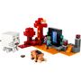Voir la diapositive 2 : LEGO Minecraft 21255 L'Embuscade au Portail du Nether, Jouet avec Scènes de Bataille et Minifigurines, Figurine Hoglin