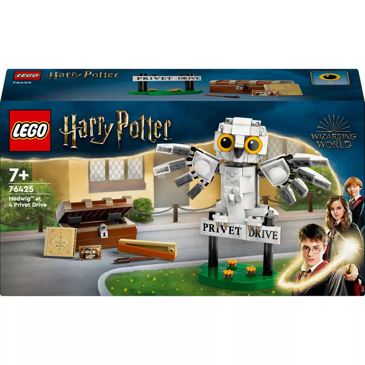 LEGO LEGO Harry Potter 76425 Hedwige au 4 Privet Drive, Jouet de Construction pour Enfants