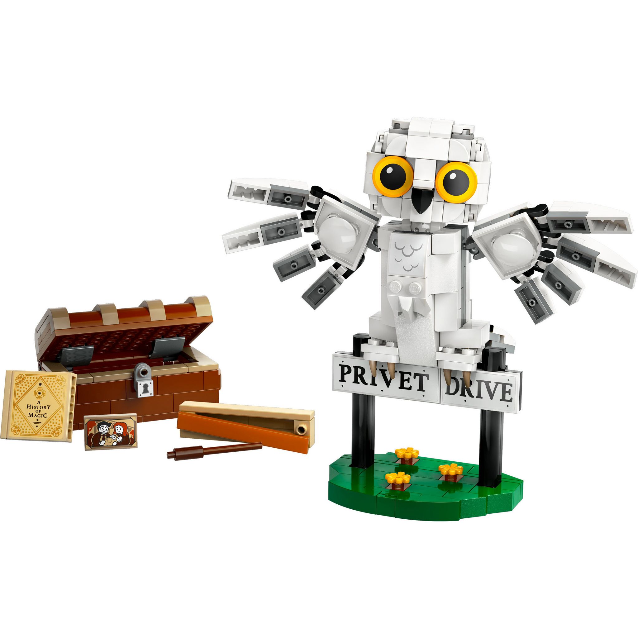 Voir la diapositive 2 : LEGO LEGO Harry Potter 76425 Hedwige au 4 Privet Drive, Jouet de Construction pour Enfants