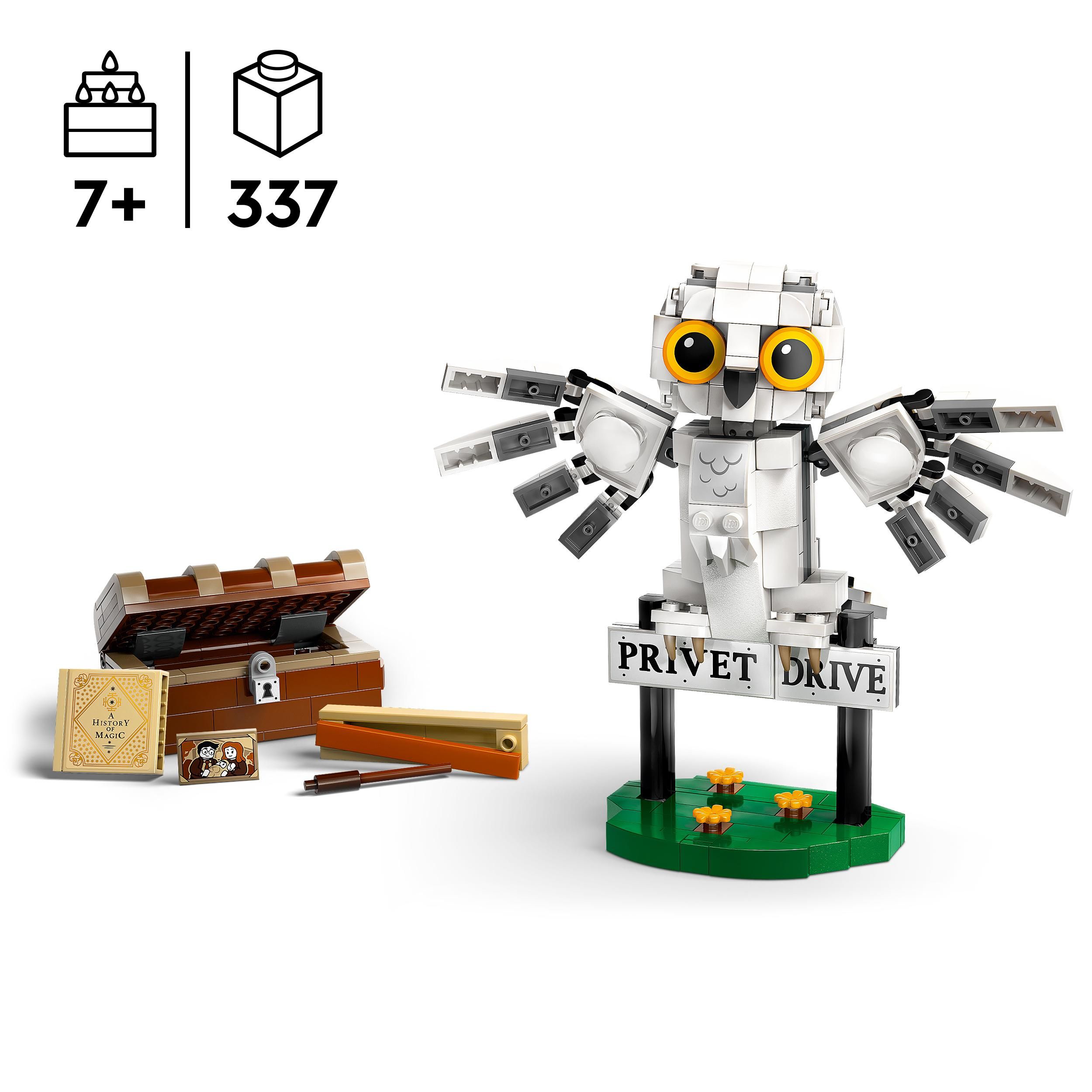 Voir la diapositive 3 : LEGO LEGO Harry Potter 76425 Hedwige au 4 Privet Drive, Jouet de Construction pour Enfants