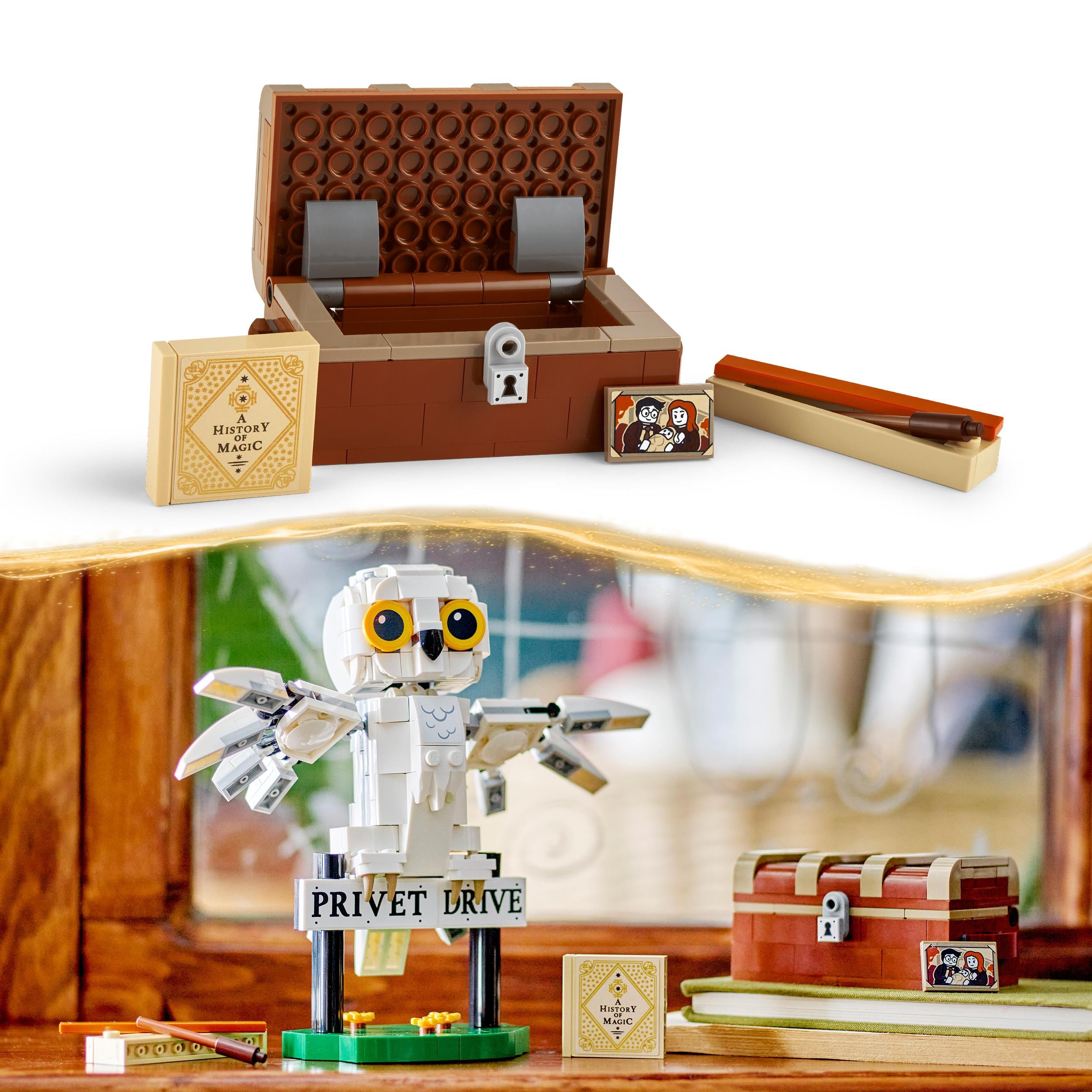 Voir la diapositive 5 : LEGO LEGO Harry Potter 76425 Hedwige au 4 Privet Drive, Jouet de Construction pour Enfants