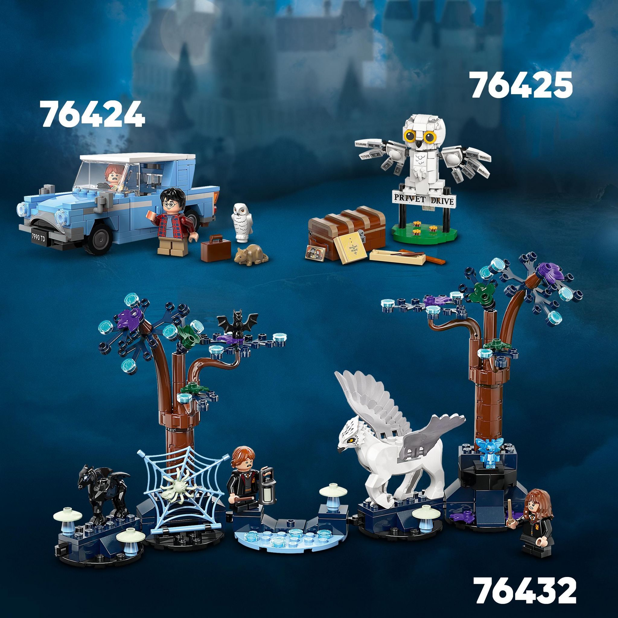 Voir la diapositive 6 : LEGO LEGO Harry Potter 76425 Hedwige au 4 Privet Drive, Jouet de Construction pour Enfants
