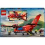 Voir la diapositive 5 : LEGO City 60413 L'Avion de Sauvetage des Pompiers, Jouet avec 3 Minifigurines de Pilote, Pompière