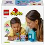 Voir la diapositive 7 : LEGO DUPLO My First 10413 Mes Rituels Quotidiens - Le Bain, Jouet Éducatif pour Bébés, Inclut 2 Figurines d'Éléphants