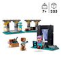 Voir la diapositive 3 : LEGO Minecraft 21252 L'Armurerie, Jouet avec Forge d'Armes avec Personnages de Jeu Vidéo, Alex Minifigurine