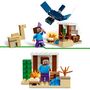 Voir la diapositive 4 : LEGO Minecraft 21251 L'Expédition de Steve dans le Désert, Jouet de Jeu Vidéo, Biome avec Maison et Figurines