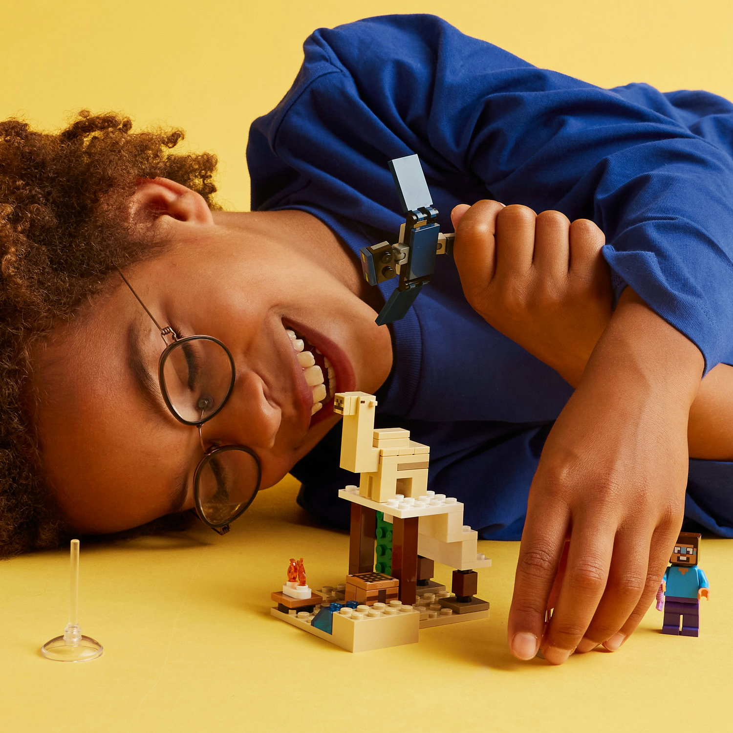 Voir la diapositive 7 : LEGO Minecraft 21251 L'Expédition de Steve dans le Désert, Jouet de Jeu Vidéo, Biome avec Maison et Figurines