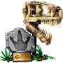 LEGO Jurassic World 76964 Les Fossiles de Dinosaures : Le Crâne du T. Rex, Jouet de Dino, Déco pour la Chambre d'Enfant