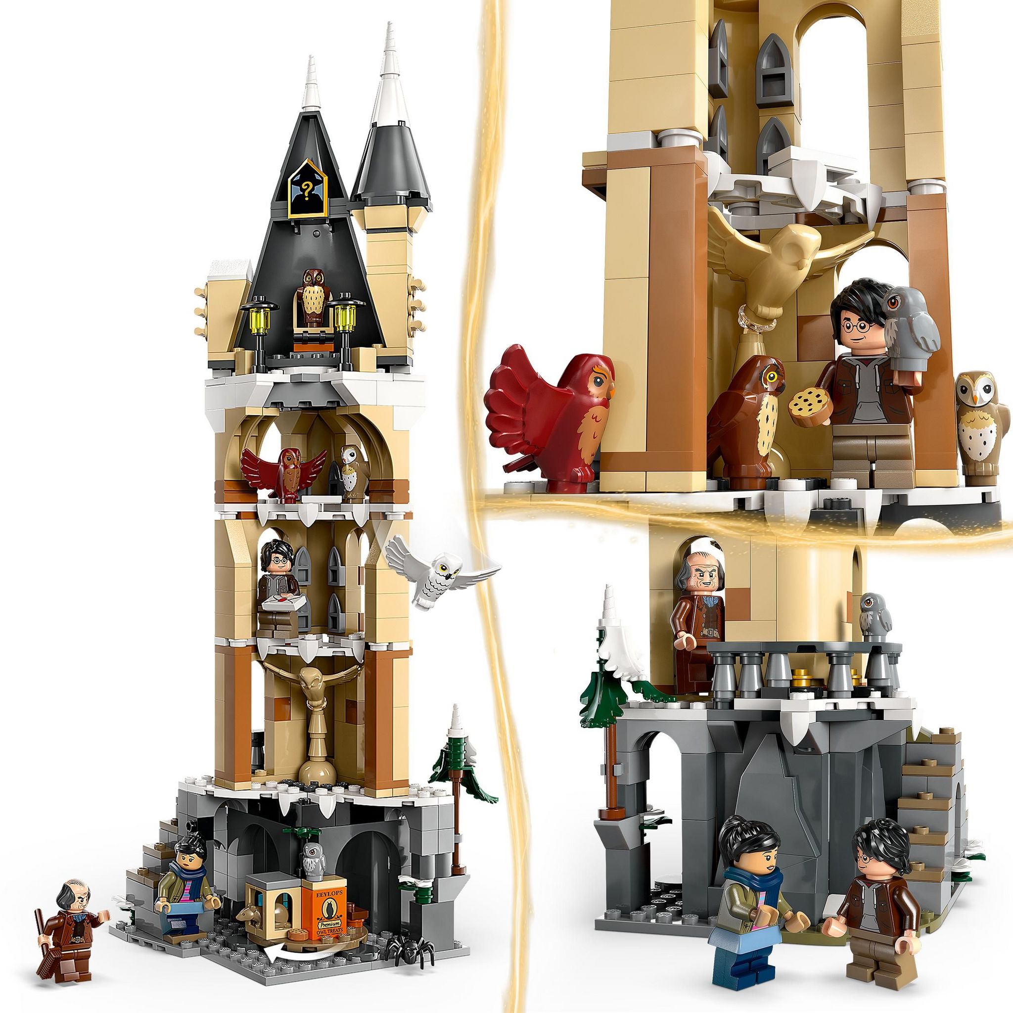 Voir la diapositive 4 : LEGO LEGO Harry Potter 76430 La Volière du Château de Poudlard, Jouet d'Animaux pour Enfants