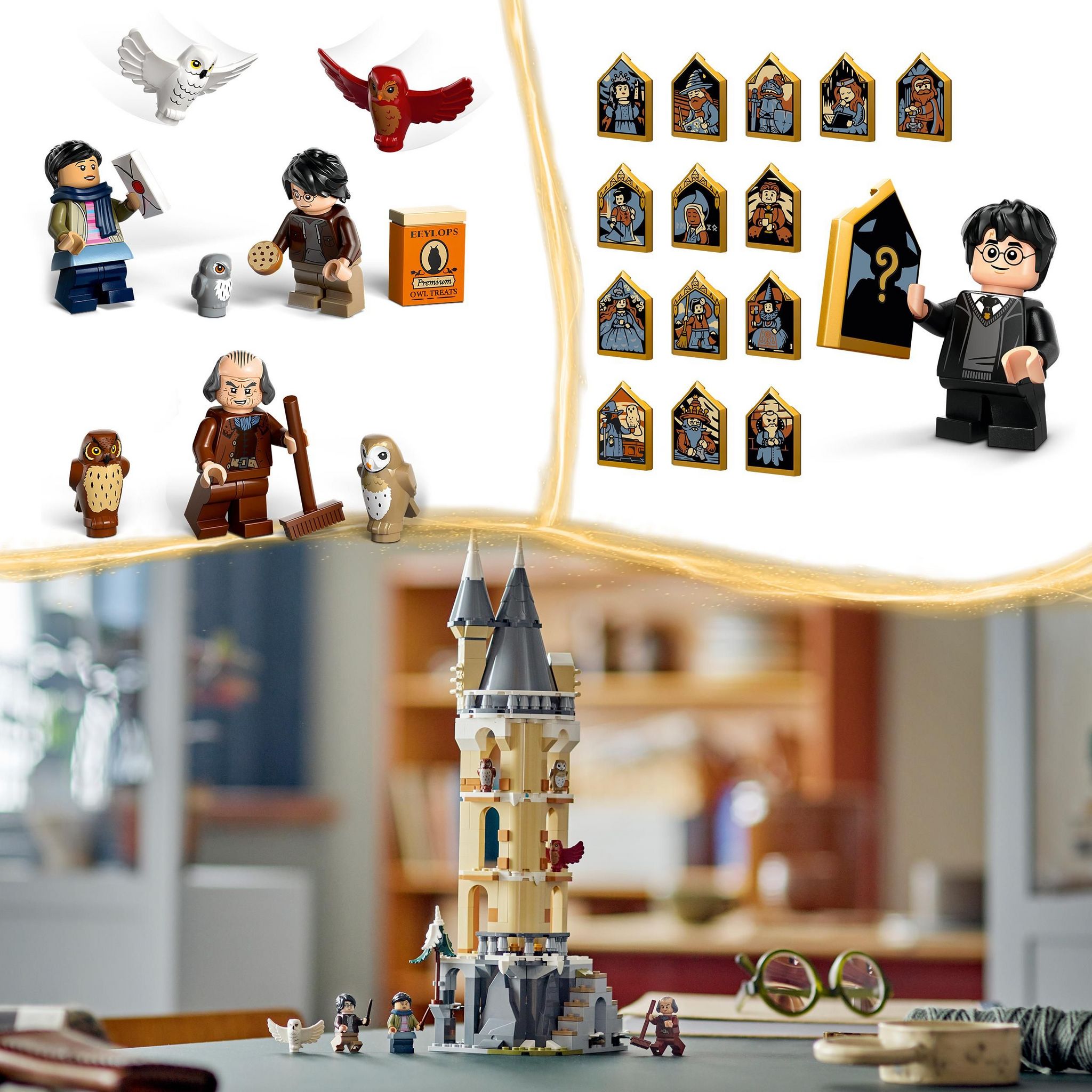 Voir la diapositive 5 : LEGO LEGO Harry Potter 76430 La Volière du Château de Poudlard, Jouet d'Animaux pour Enfants