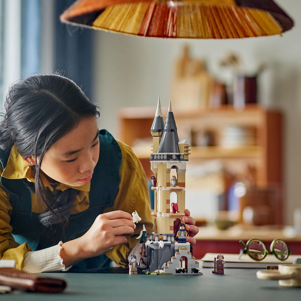 LEGO LEGO Harry Potter 76430 La Volière du Château de Poudlard, Jouet d'Animaux pour Enfants