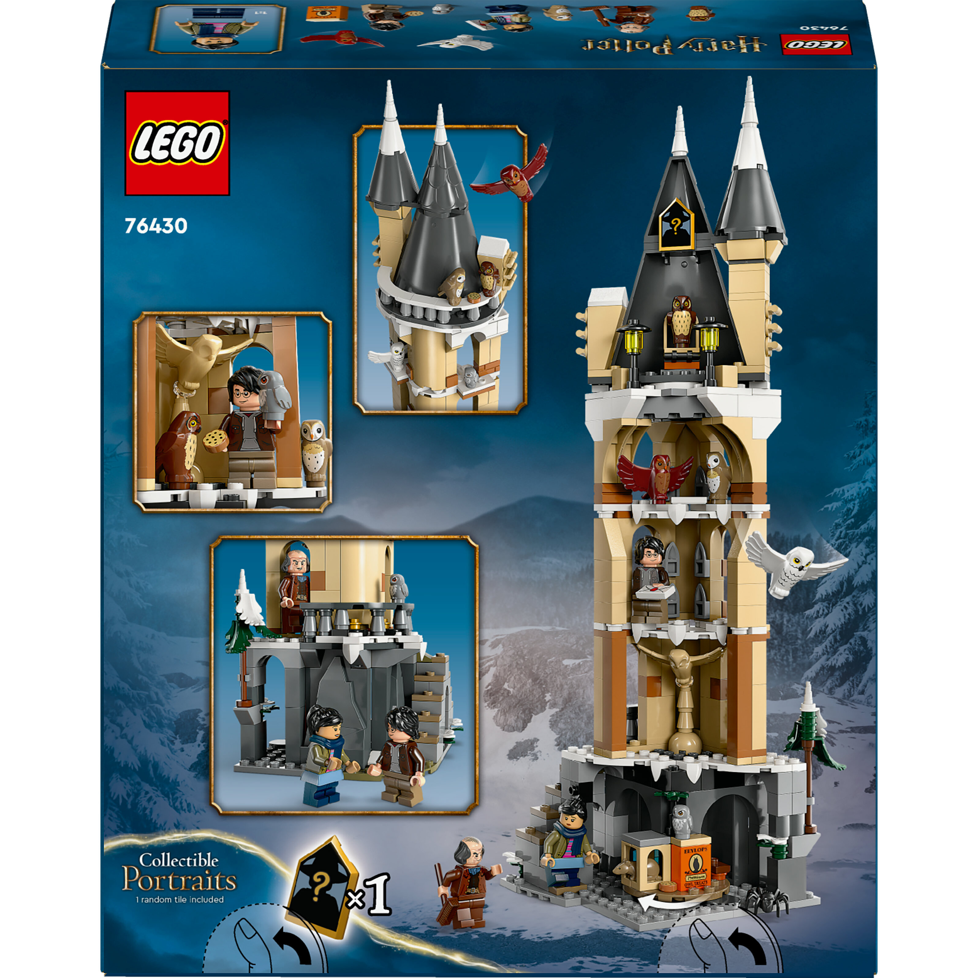 Voir la diapositive 7 : LEGO LEGO Harry Potter 76430 La Volière du Château de Poudlard, Jouet d'Animaux pour Enfants