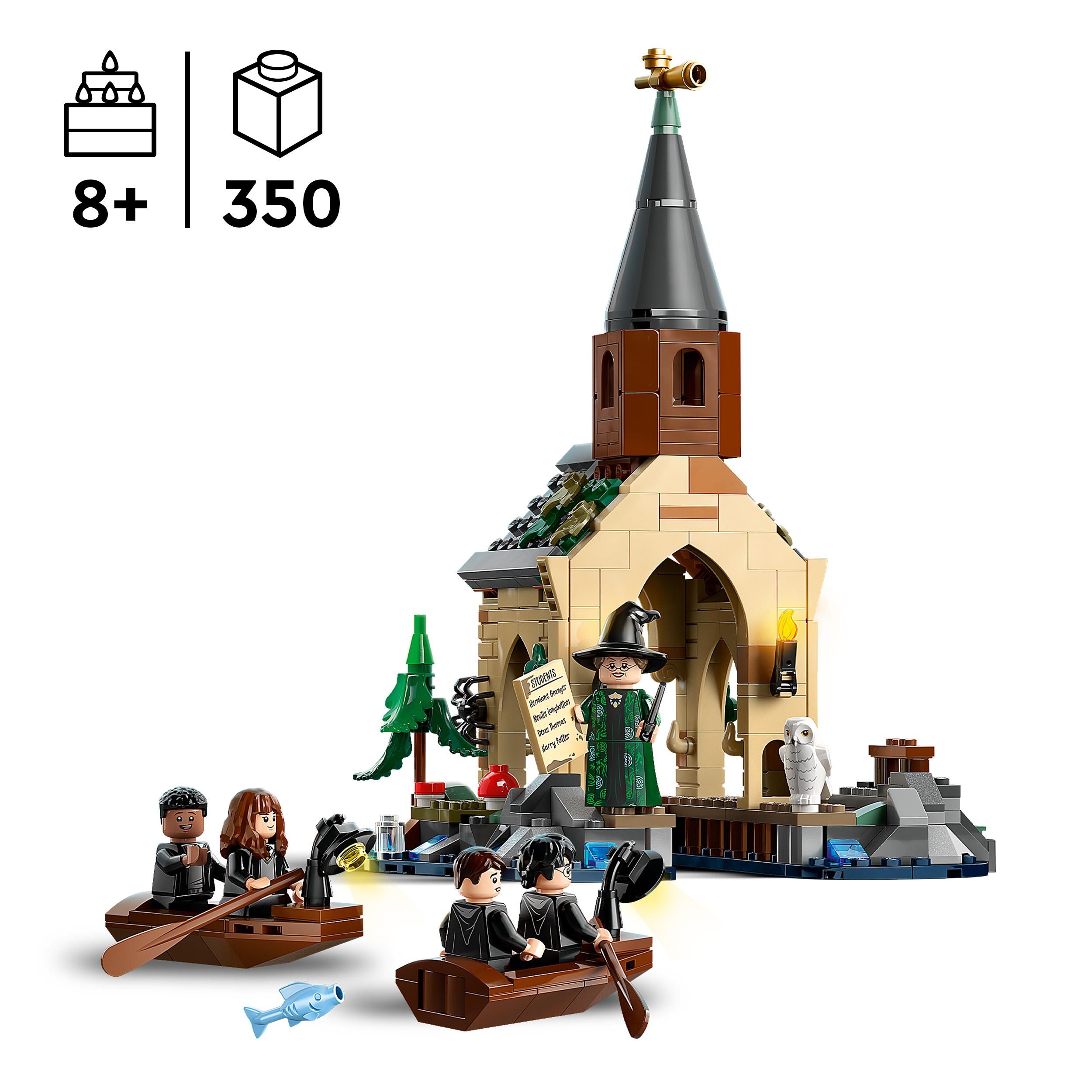 Voir la diapositive 3 : LEGO LEGO Harry Potter 76426 Le Hangar à Bateaux de Poudlard, Jouet Fantastique pour Enfants