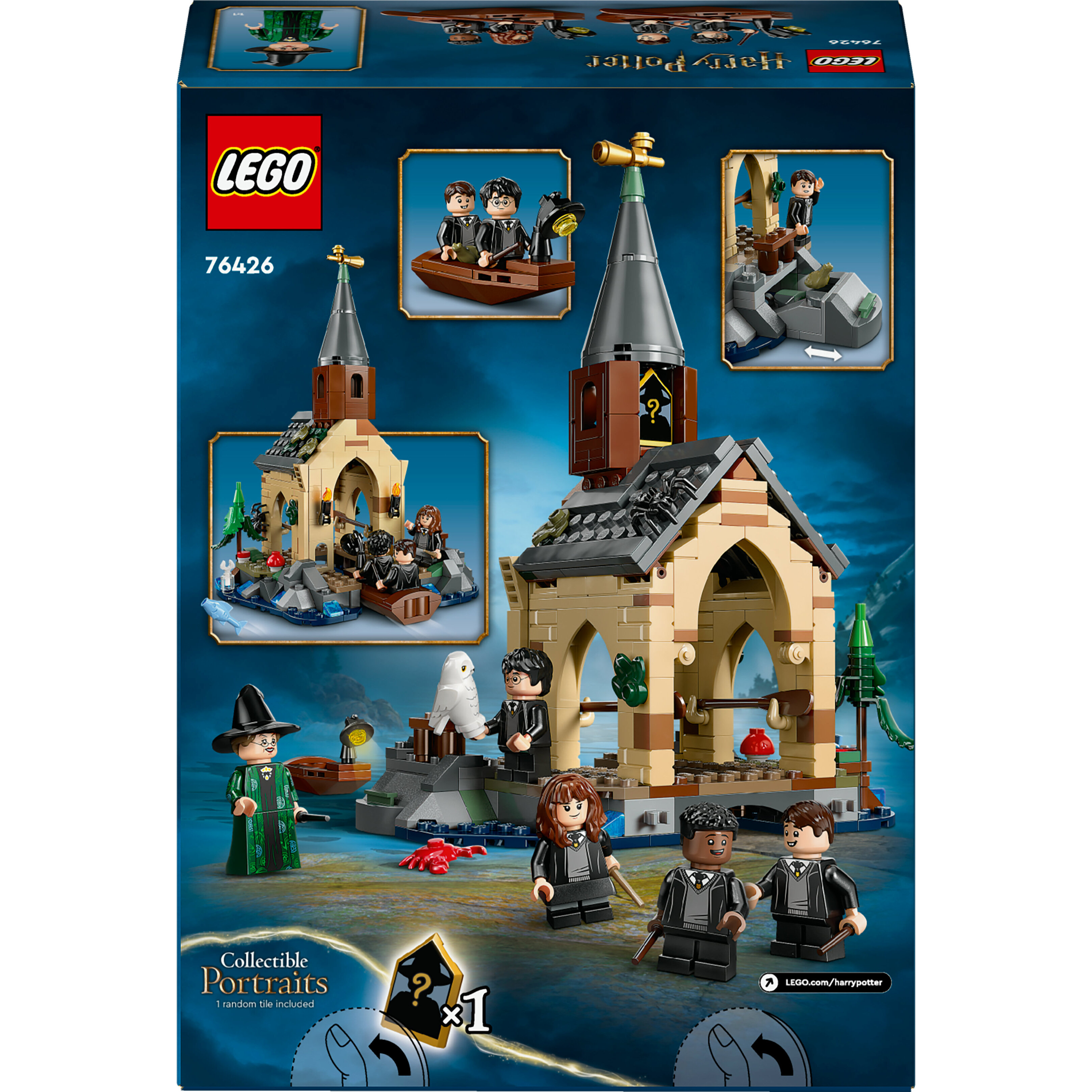 Voir la diapositive 7 : LEGO LEGO Harry Potter 76426 Le Hangar à Bateaux de Poudlard, Jouet Fantastique pour Enfants