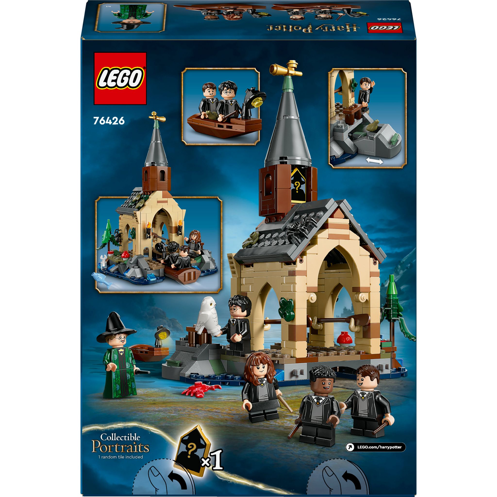 Voir la diapositive 7 : LEGO LEGO Harry Potter 76426 Le Hangar à Bateaux de Poudlard, Jouet Fantastique pour Enfants