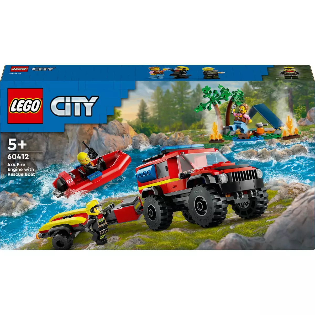 Le Bateau de Sauvetage des Pompiers - Lego City