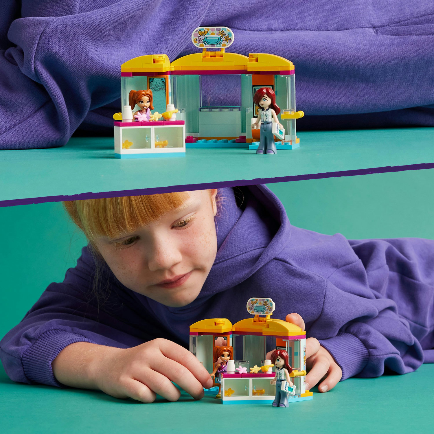 Voir la diapositive 3 : LEGO Friends 42608 La Petite Boutique d'Accessoires, Jouet de Magasin avec les Figurines Paisley et Candi