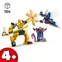 LEGO NINJAGO 71804 Le Robot de Combat d’Arin, Jouet Ninja avec Figurines d'Arin avec Mini-Katana et Robots