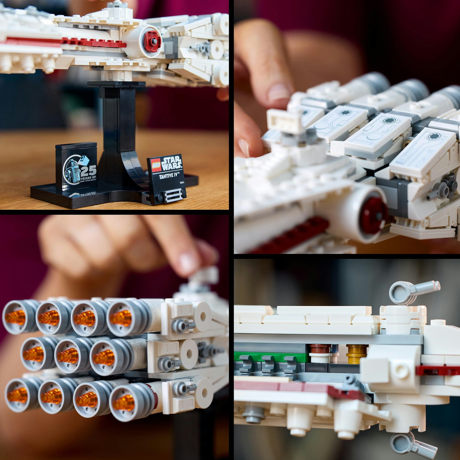 Voir la diapositive 5 : LEGO LEGO Star Wars 75376 Tantive IV, Set de Construction, Vaisseau Spatial, Véhicule