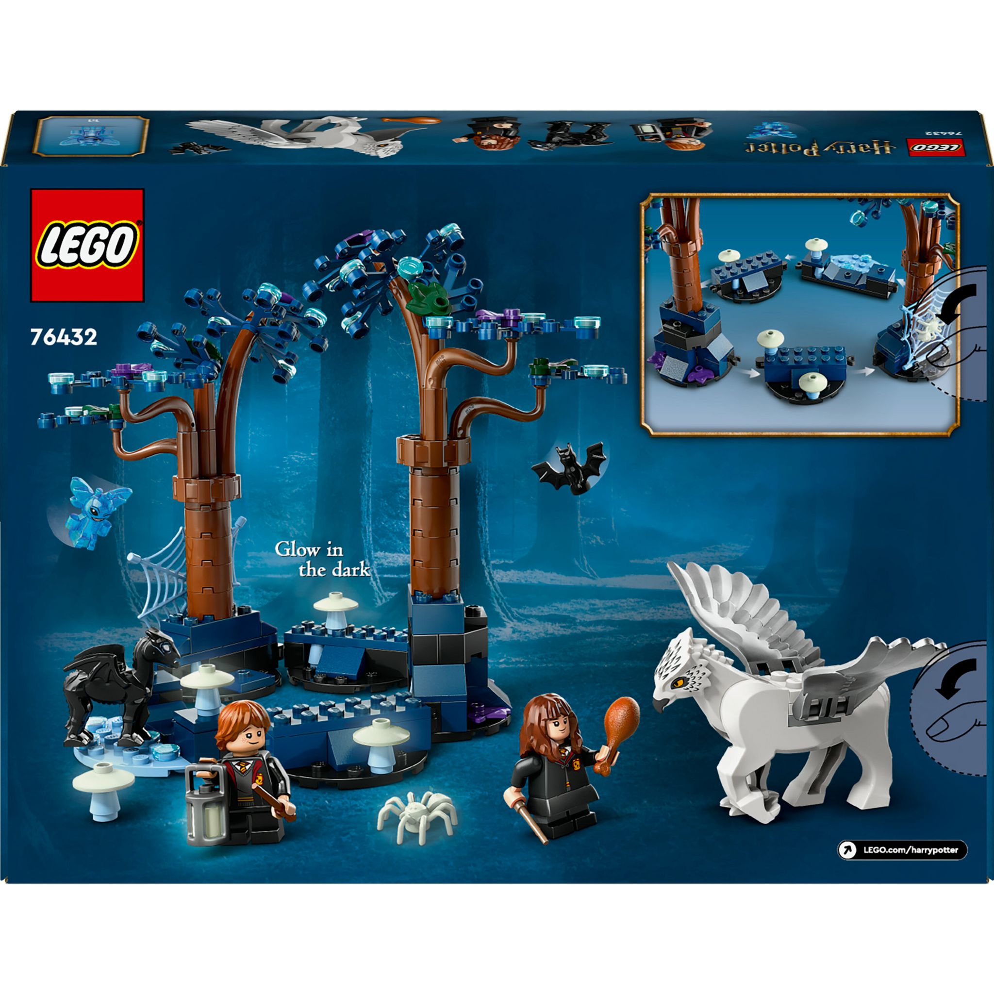 Voir la diapositive 7 : LEGO LEGO Harry Potter 76432  La Forêt Interdite : les Créatures Magiques, Jouet pour Enfants