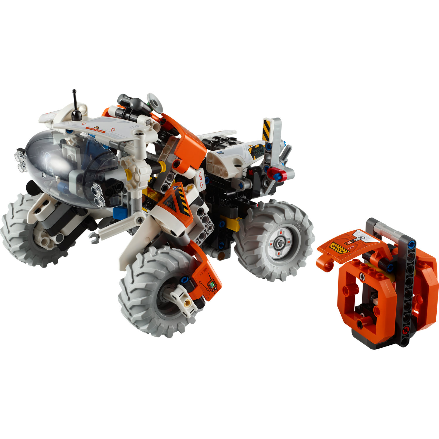 Voir la diapositive 2 : LEGO LEGO Technic 42178 La Chargeuse Spatiale de Surface LT78, Jouet Aventure, Set Exploration