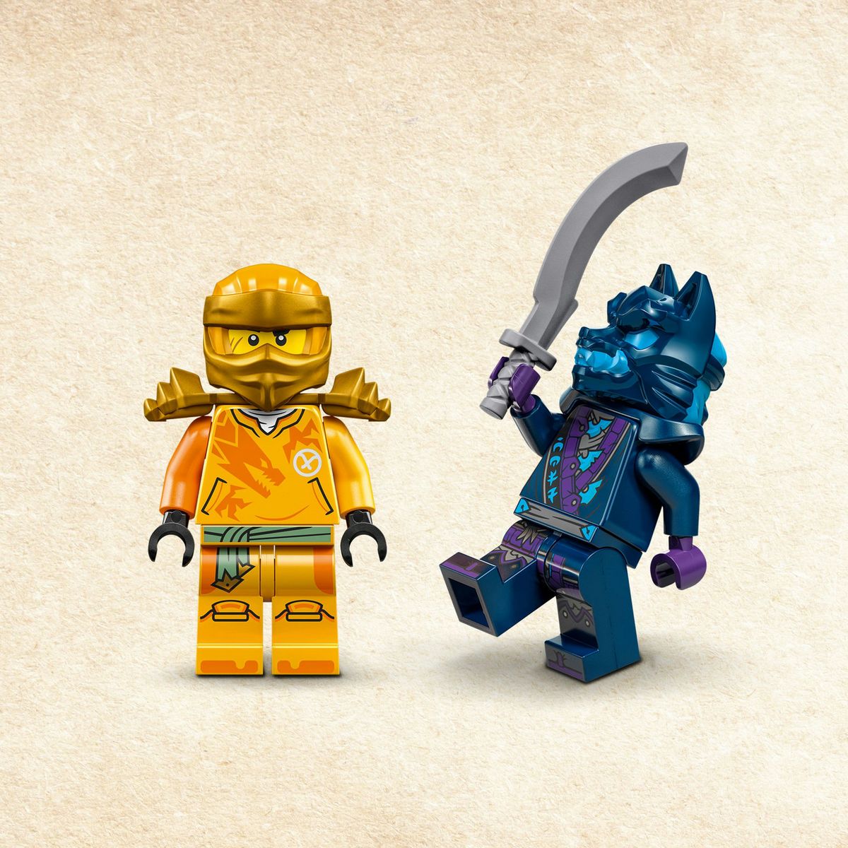 LEGO NINJAGO 71803 L'Attaque du Dragon Rebelle d'Arin, Jouet Ninja de Dragon et Figurines incluant Arin avec Mini-Katana