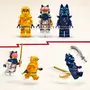 LEGO LEGO NINJAGO 71810 - Le Jeune Dragon Riyu, Set de Construction, 3 Minifigurines de Ninjas