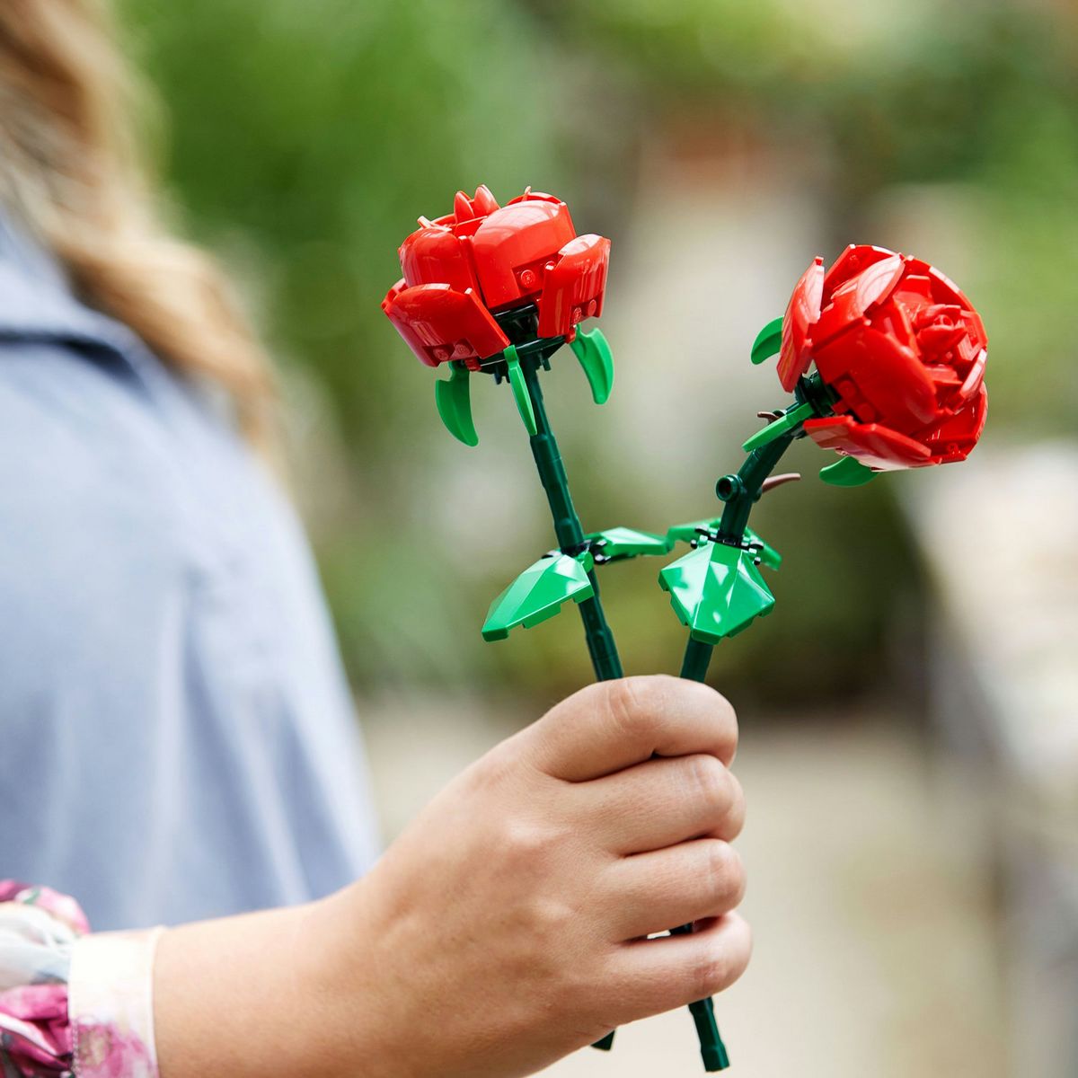 LEGO Creator 40460 Les Roses, Set de Fleurs Artificielles pour Filles et Garçons Dès 8 Ans, Décoration de Maison