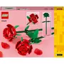 LEGO Creator 40460 Les Roses, Set de Fleurs Artificielles pour Filles et Garçons Dès 8 Ans, Décoration de Maison