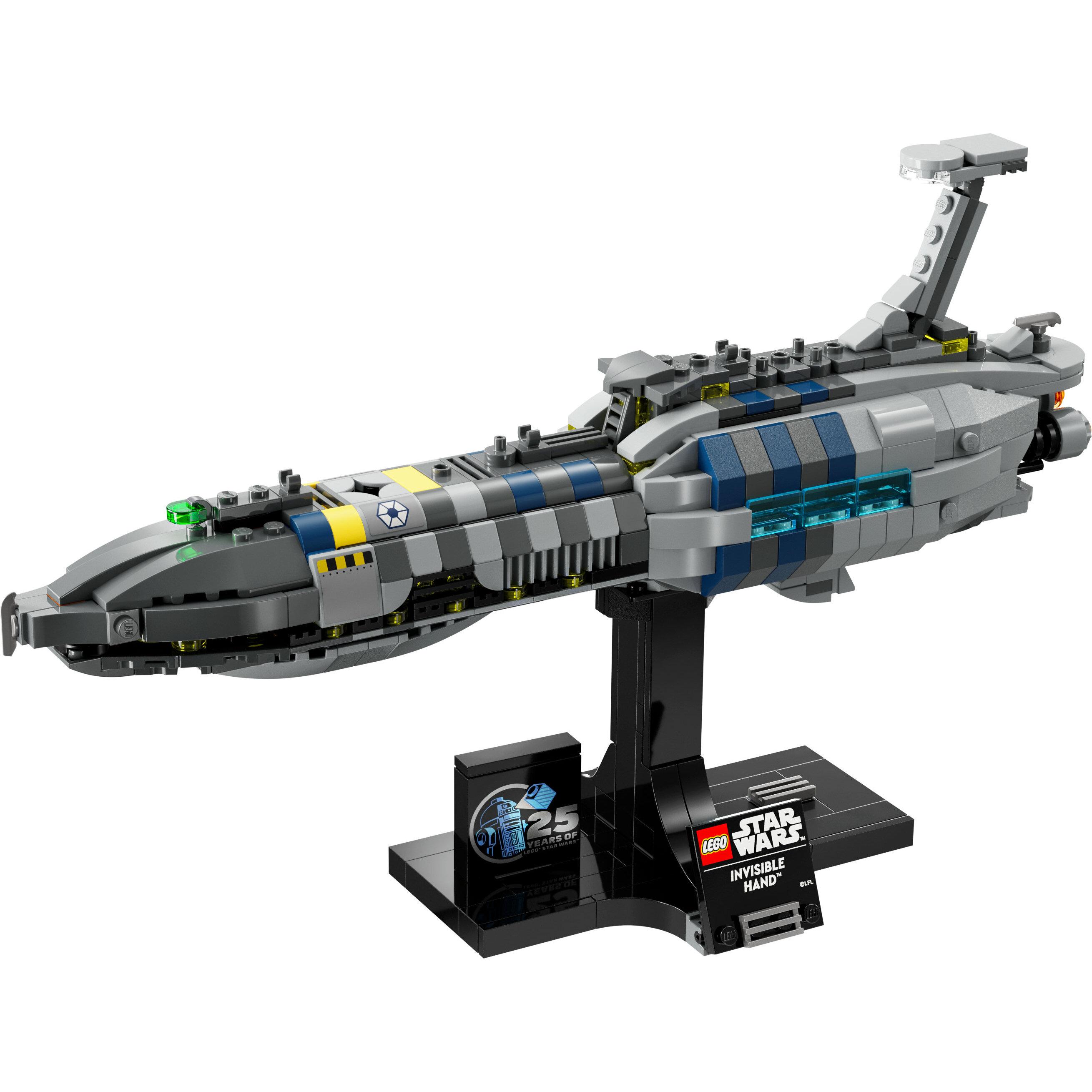 Voir la diapositive 2 : LEGO LEGO Star Wars 75377 La Main Invisible, Set de Construction avec Vaisseau Spatial