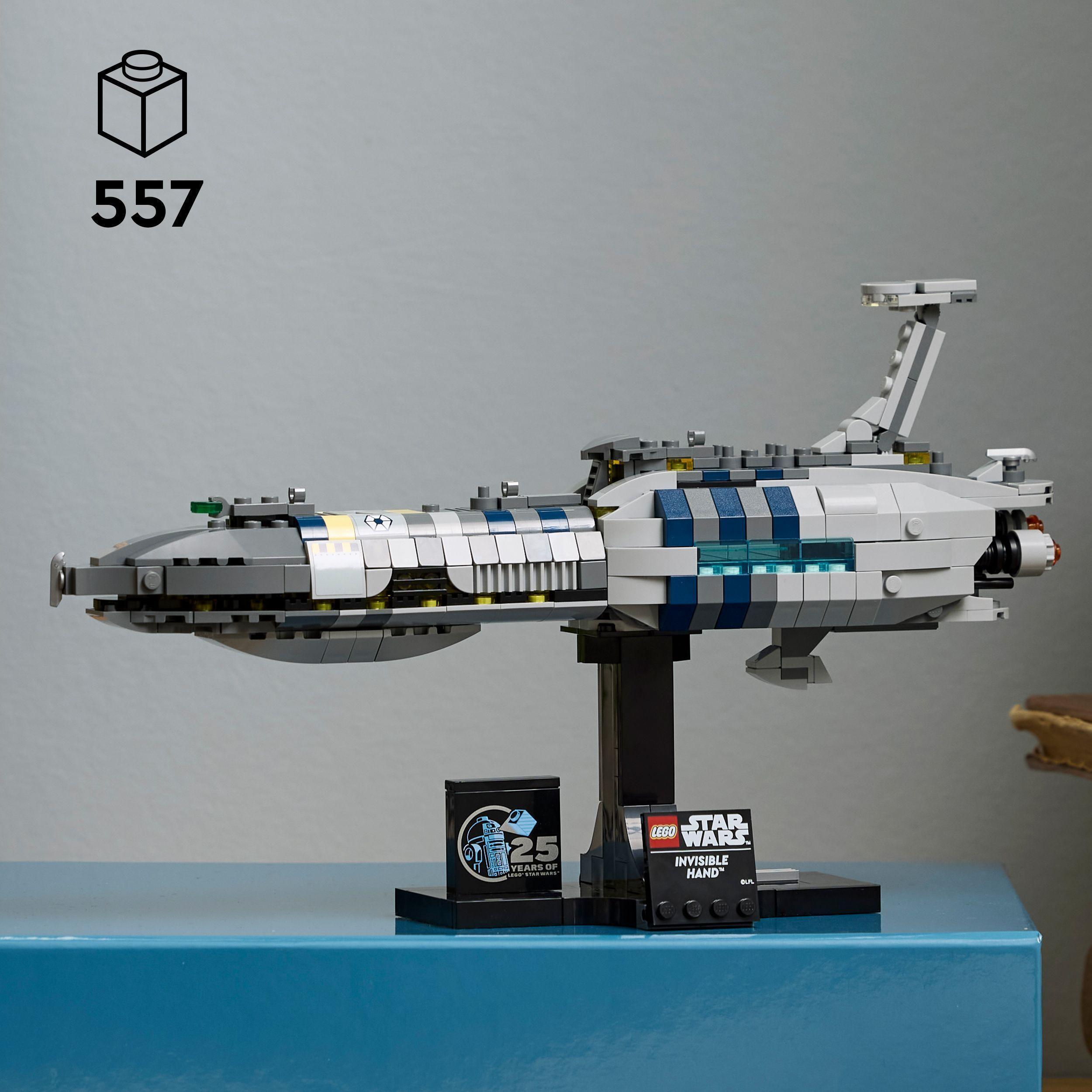 Voir la diapositive 3 : LEGO LEGO Star Wars 75377 La Main Invisible, Set de Construction avec Vaisseau Spatial