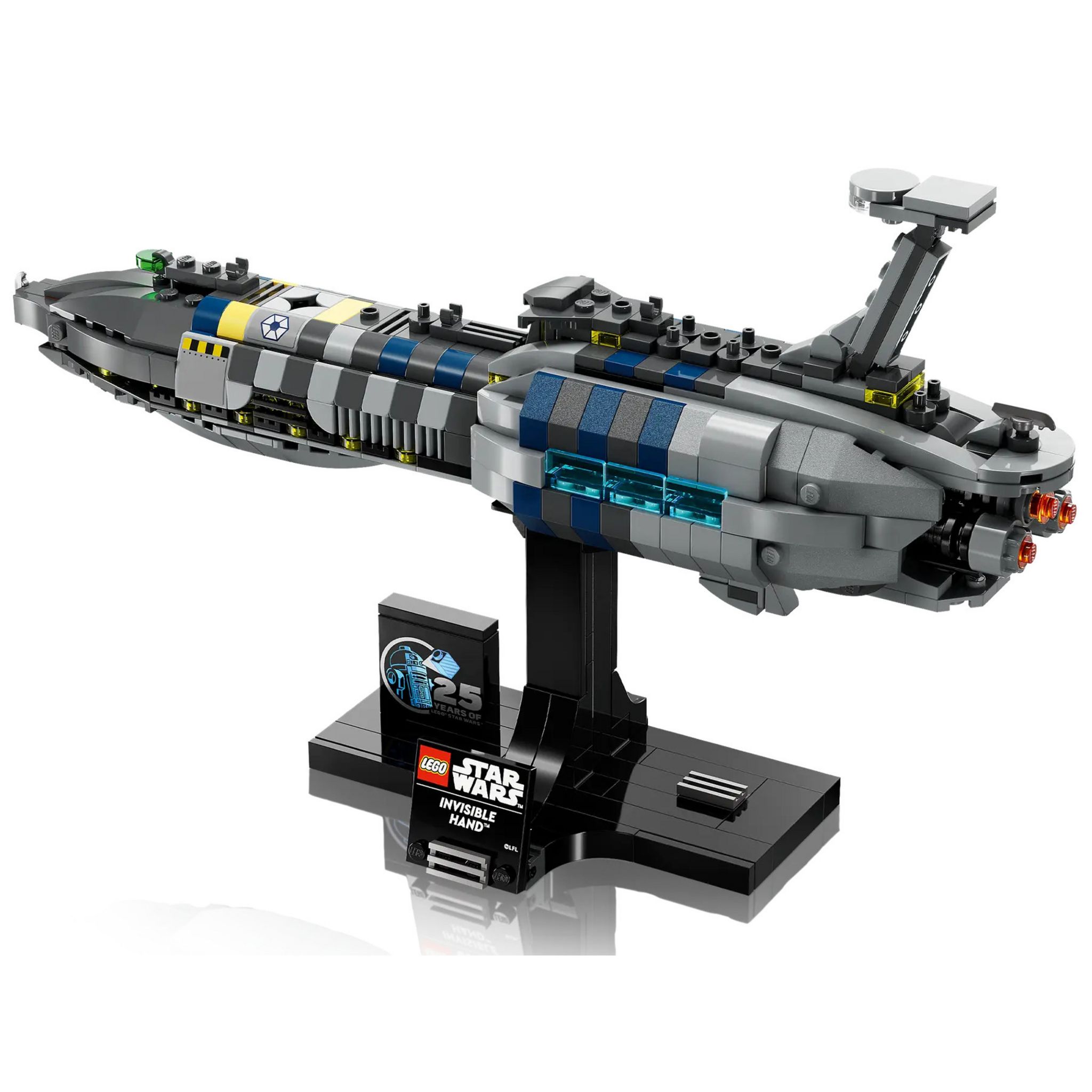 Voir la diapositive 3 : LEGO LEGO Star Wars 75377 La Main Invisible, Set de Construction avec Vaisseau Spatial