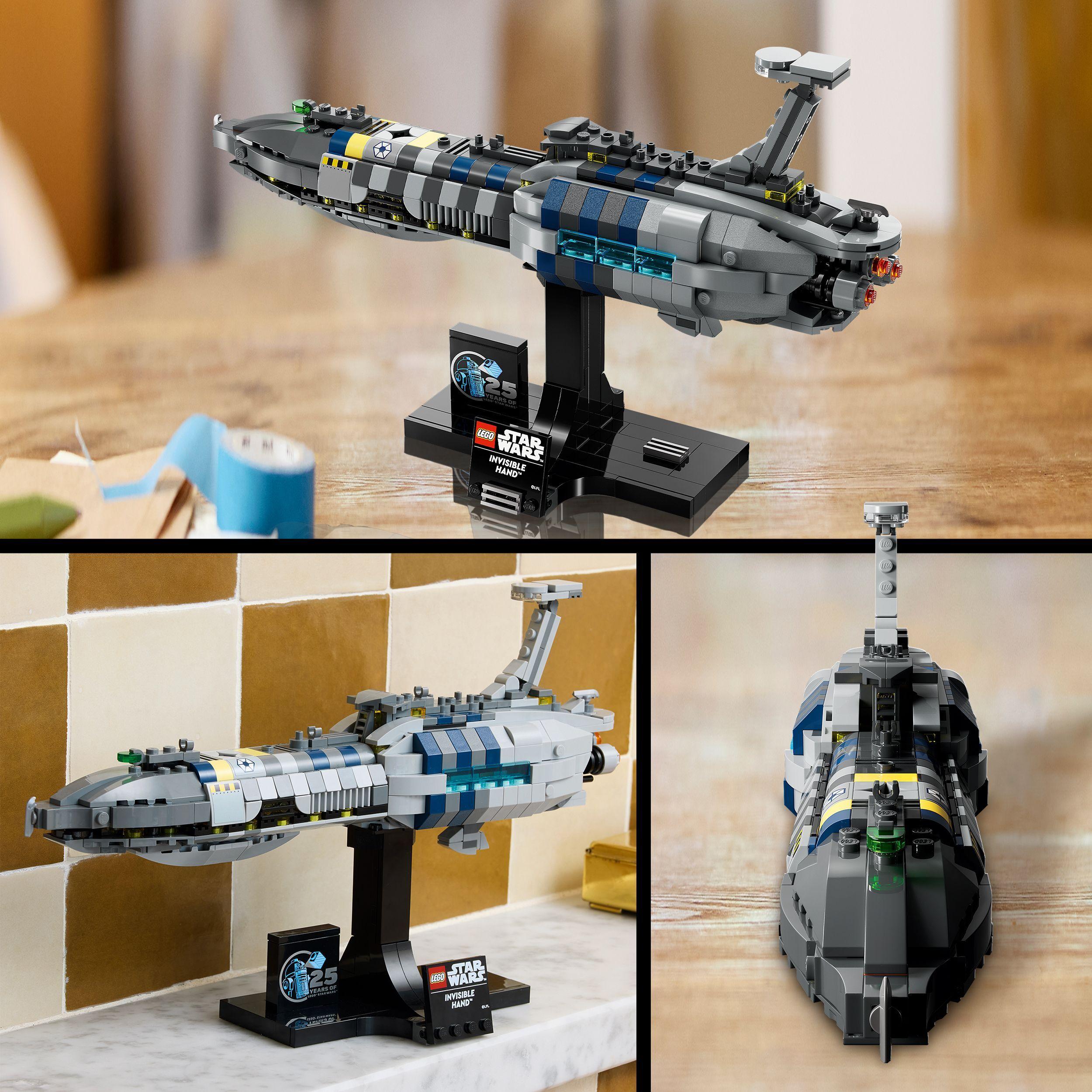 Voir la diapositive 4 : LEGO LEGO Star Wars 75377 La Main Invisible, Set de Construction avec Vaisseau Spatial