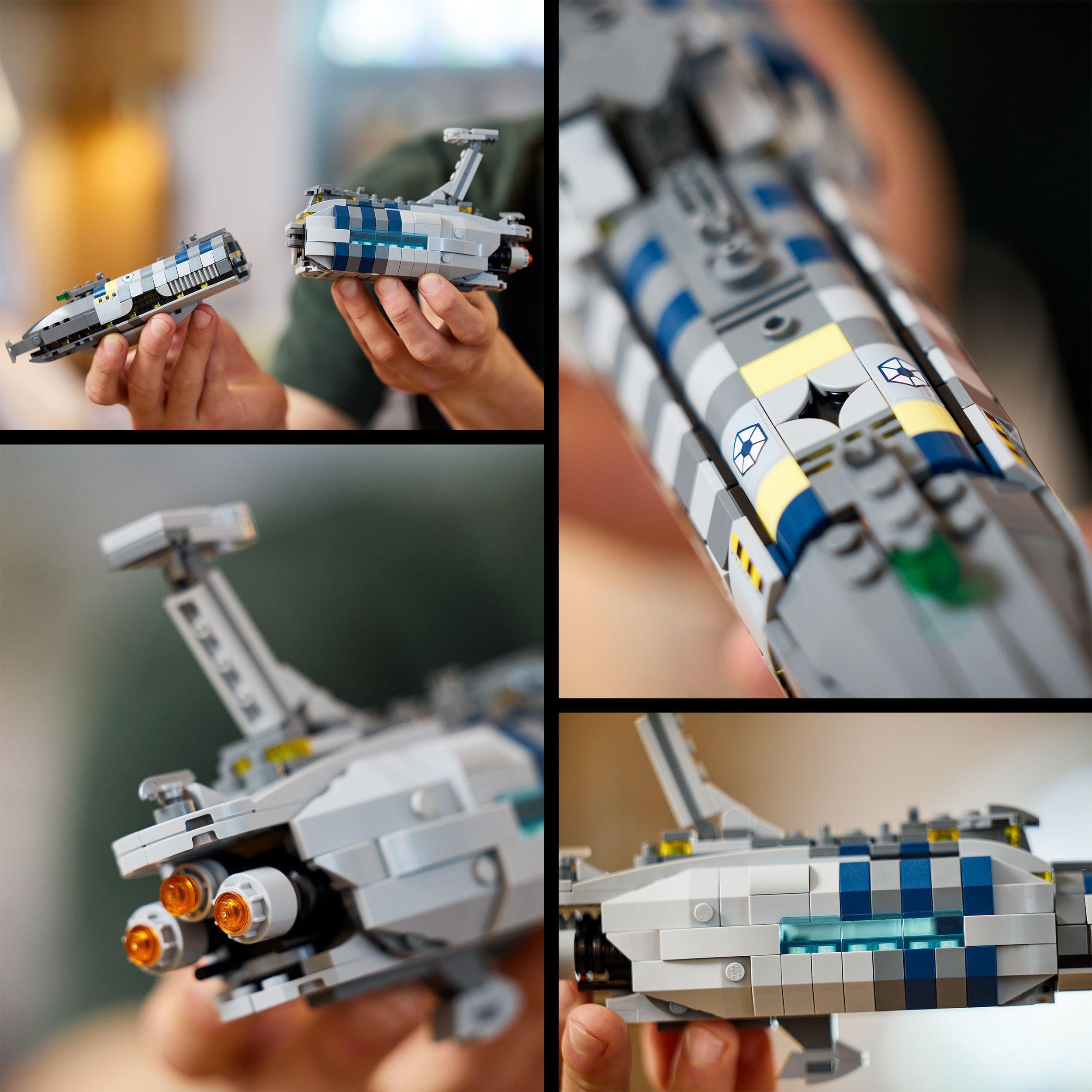 Voir la diapositive 5 : LEGO LEGO Star Wars 75377 La Main Invisible, Set de Construction avec Vaisseau Spatial