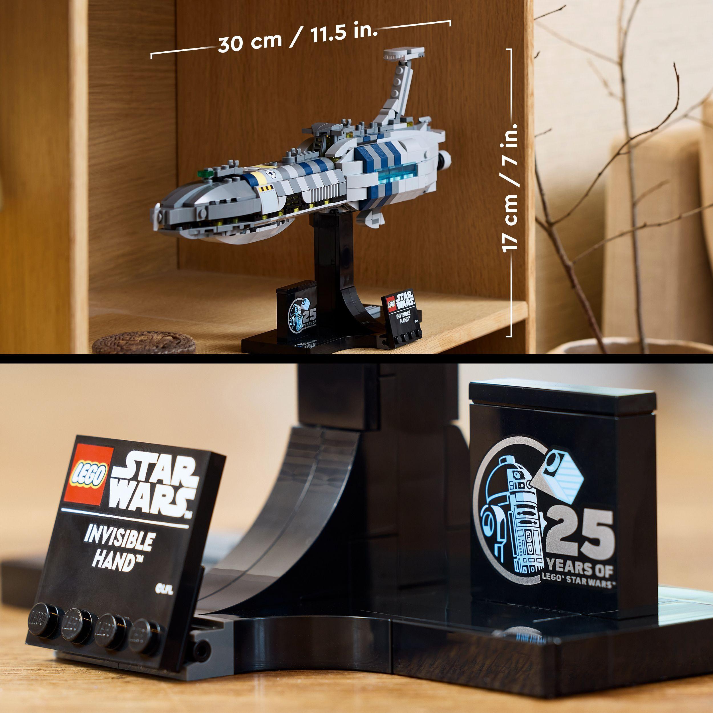 Voir la diapositive 6 : LEGO LEGO Star Wars 75377 La Main Invisible, Set de Construction avec Vaisseau Spatial