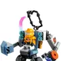 LEGO City 60428 Le Robot de Chantier de l’Espace, Jouet de Figurine de Robot avec Tenue Spatiale, Cadeau Enfants 6 Ans
