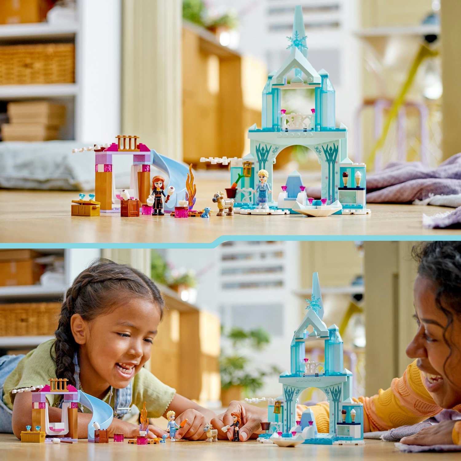 Voir la diapositive 6 : LEGO Disney Princess 43238 Le Château de Glace d'Elsa, Jouet de Princesse La Reine des Neiges, 2 Figurines Animales