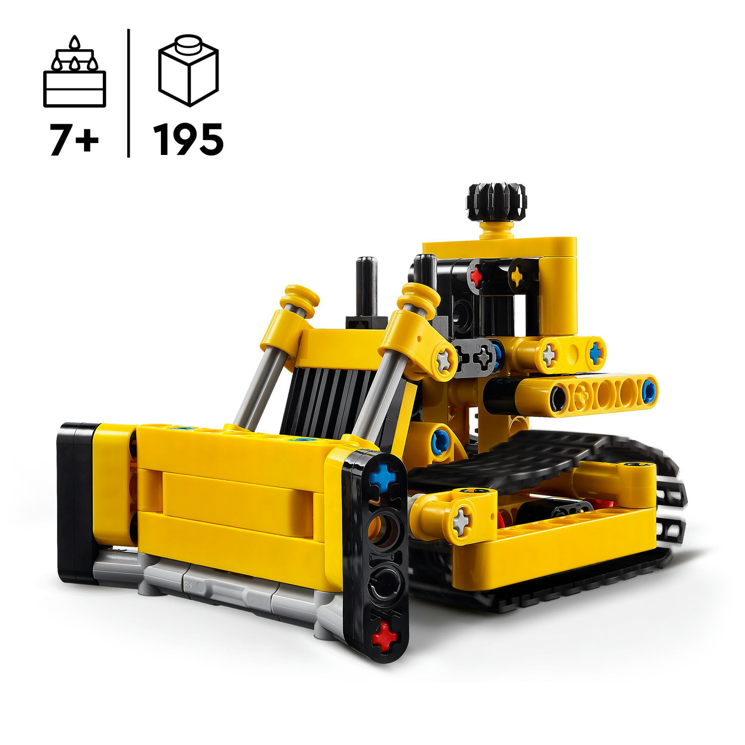 Voir la diapositive 3 : LEGO Technic 42163 Le Bulldozer, Jouet de Construction pour Enfants, Véhicule Excavateur