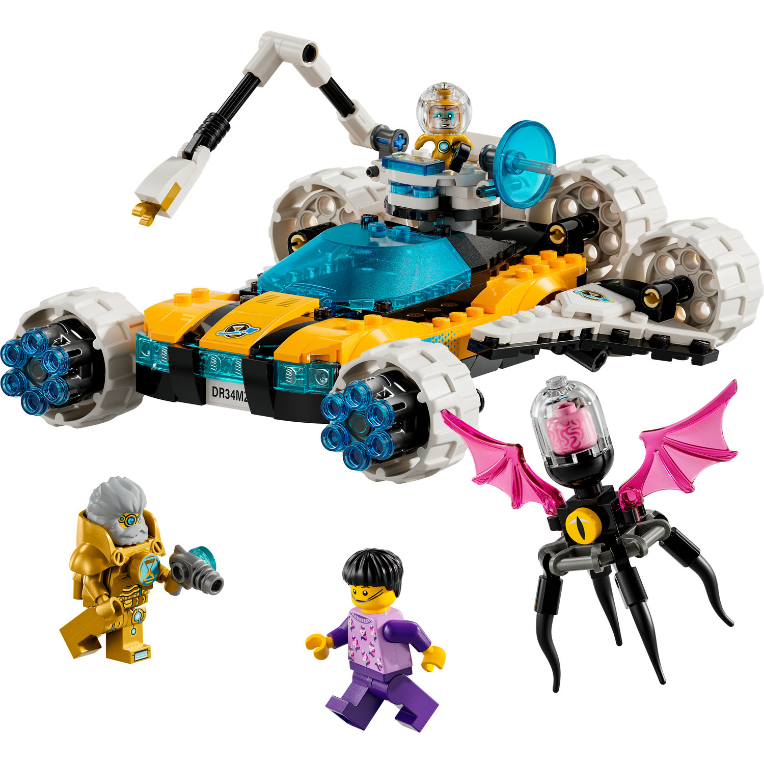 Voir la diapositive 2 : LEGO DREAMZzz 71475 La Voiture de l'Espace de M. Oz, Jouet de Véhicules, avec Minifigurines M. Oz, Albert et Jayden