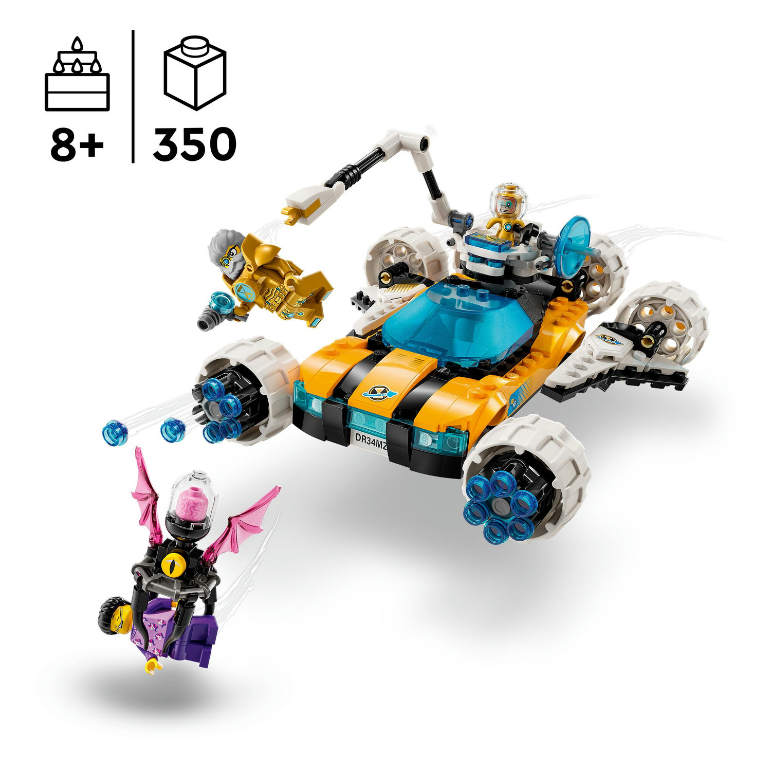 Voir la diapositive 3 : LEGO DREAMZzz 71475 La Voiture de l'Espace de M. Oz, Jouet de Véhicules, avec Minifigurines M. Oz, Albert et Jayden