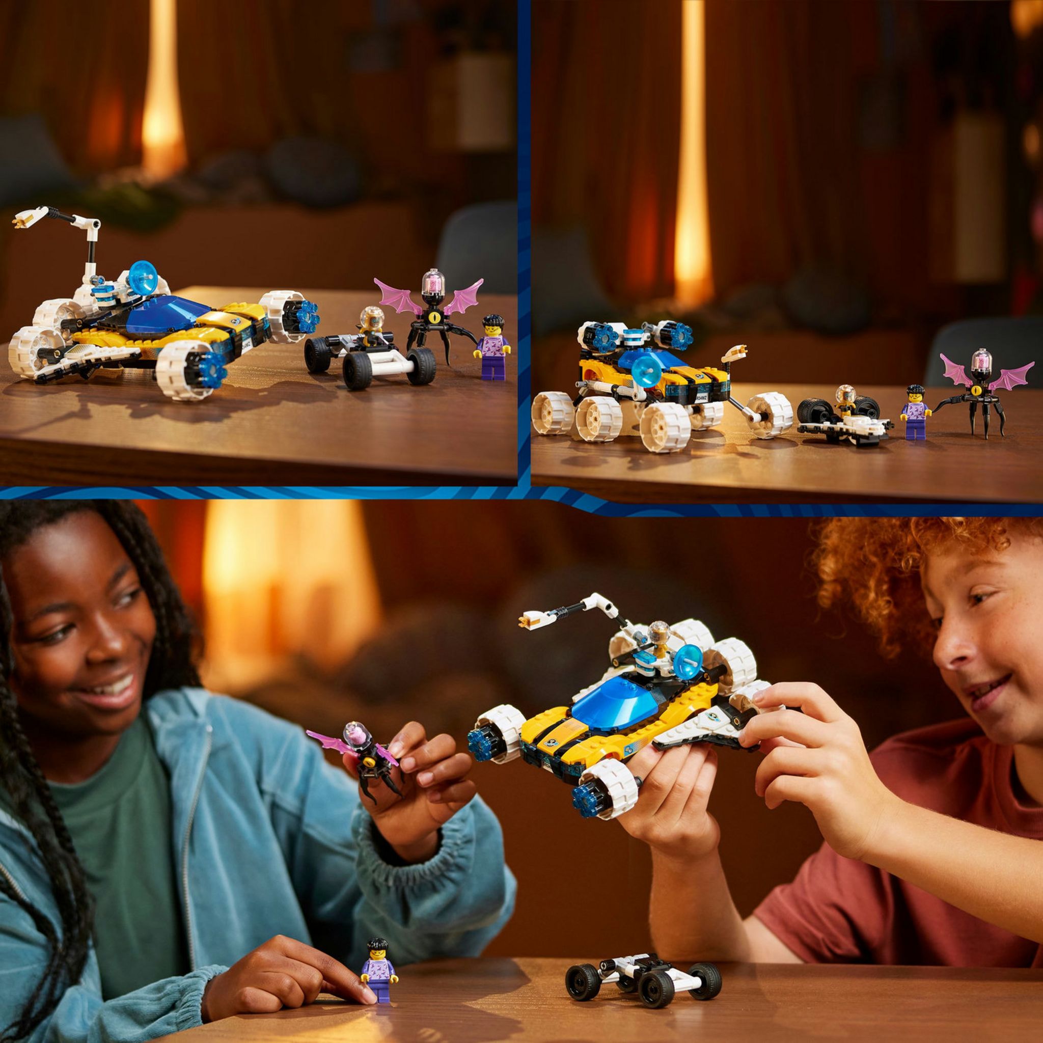 Voir la diapositive 6 : LEGO DREAMZzz 71475 La Voiture de l'Espace de M. Oz, Jouet de Véhicules, avec Minifigurines M. Oz, Albert et Jayden