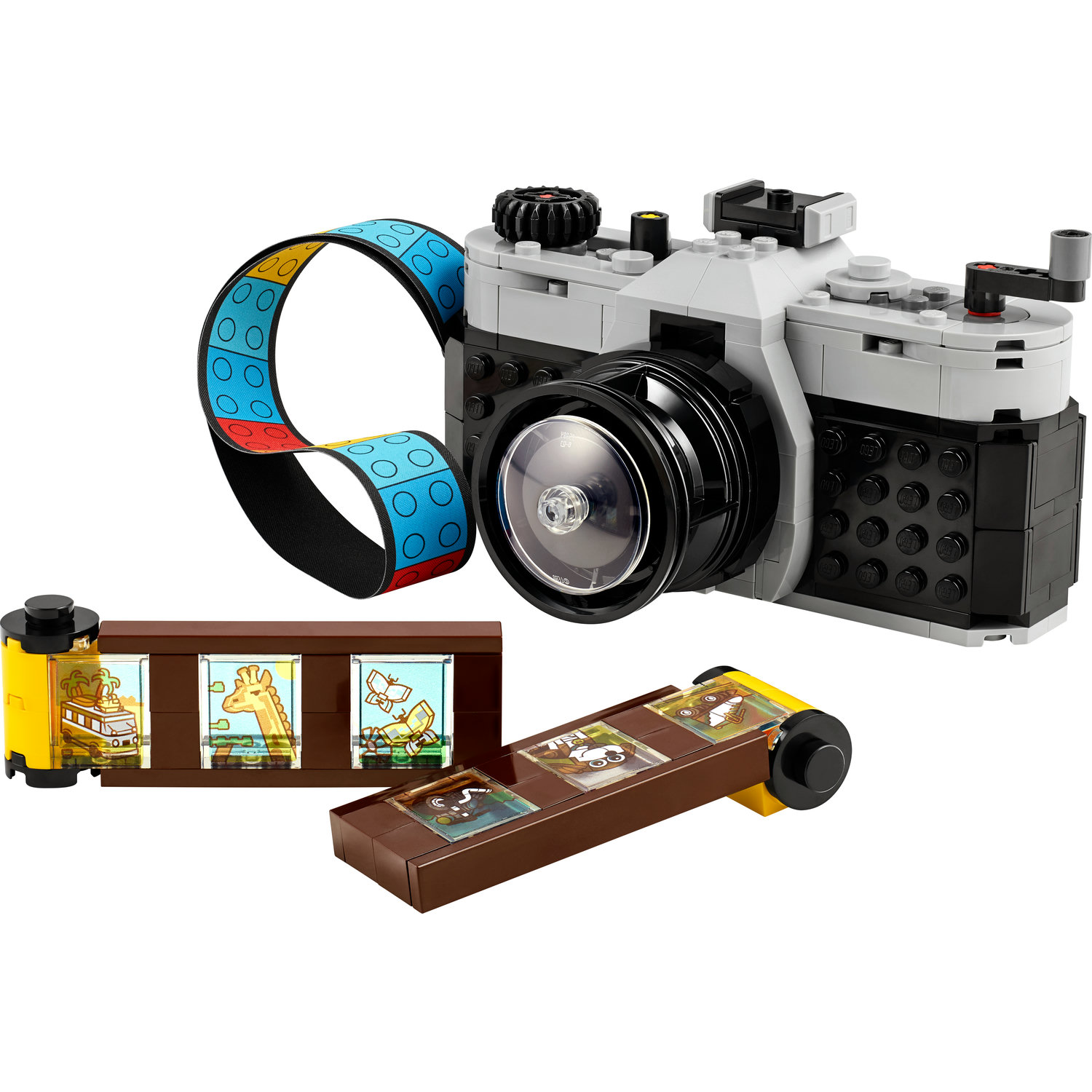 Voir la diapositive 2 : LEGO LEGO Creator 3en1  31147 L’Appareil Photo Rétro, Jouet Transformable avec 3 Modèles, Déco de Bureau et de Chambre