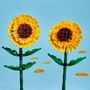 Voir la diapositive 3 : LEGO Creator 40524 Tournesols, Kit de Construction de Fleurs Artificielles, Chambre d'Enfant ou Décoration de Maison