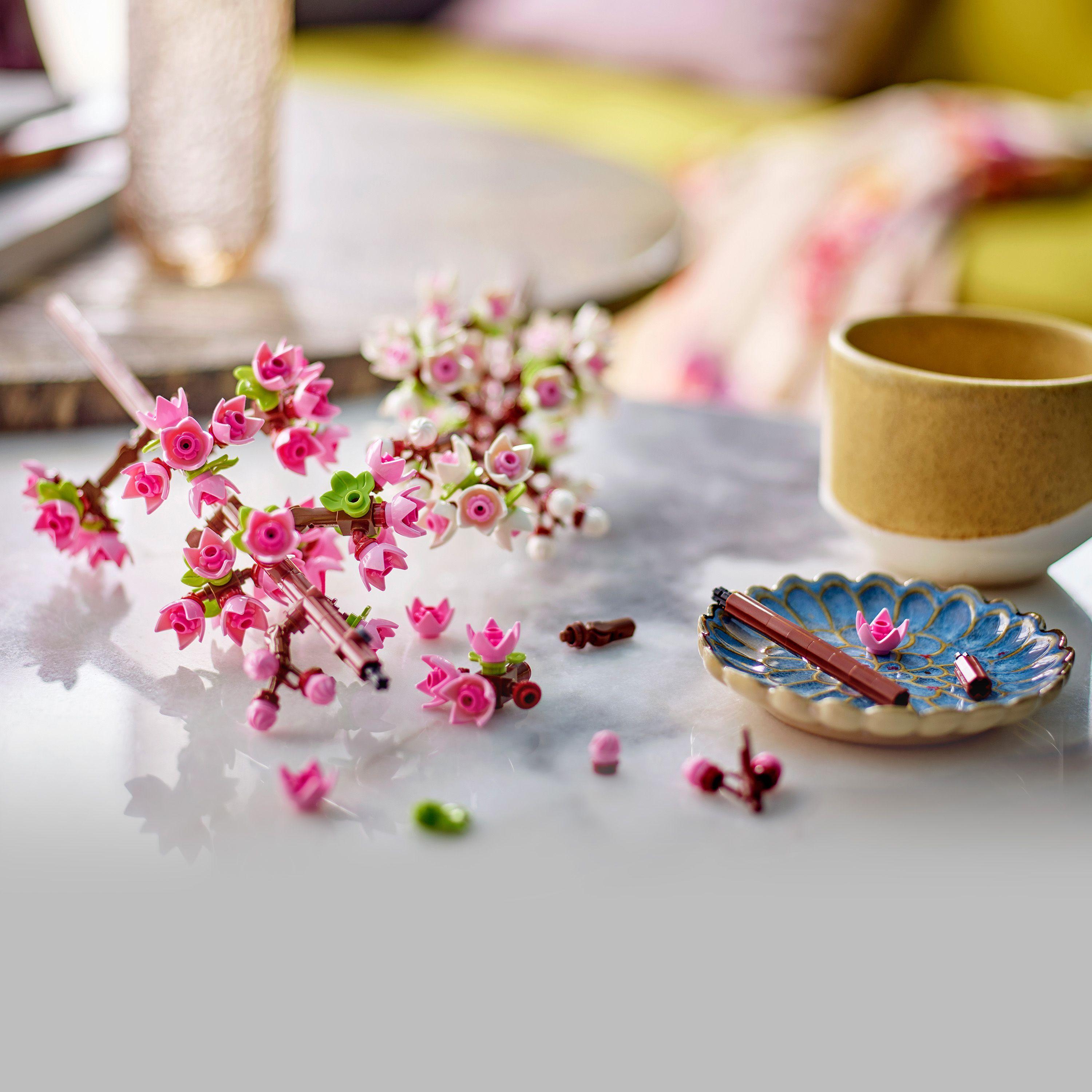 Voir la diapositive 2 : LEGO LEGO Botanicals 40725 Les Fleurs de Cerisier - Jouet pour Fille & Garçon dès 8 ans - Déco