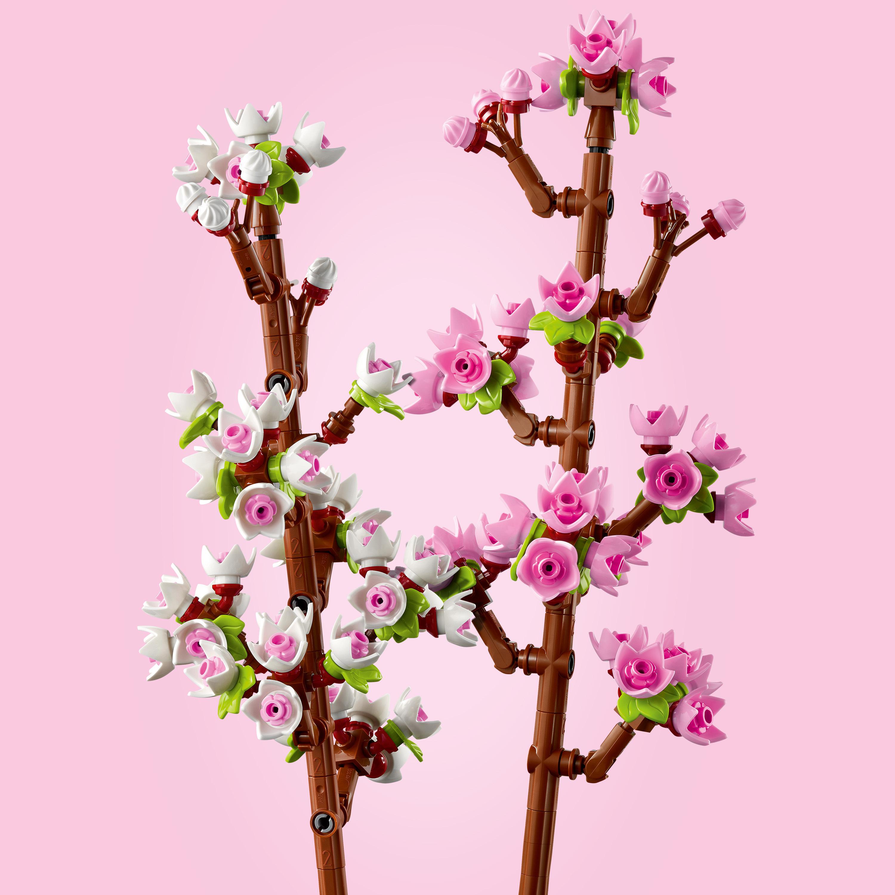 Voir la diapositive 4 : LEGO LEGO Botanicals 40725 Les Fleurs de Cerisier - Jouet pour Fille & Garçon dès 8 ans - Déco