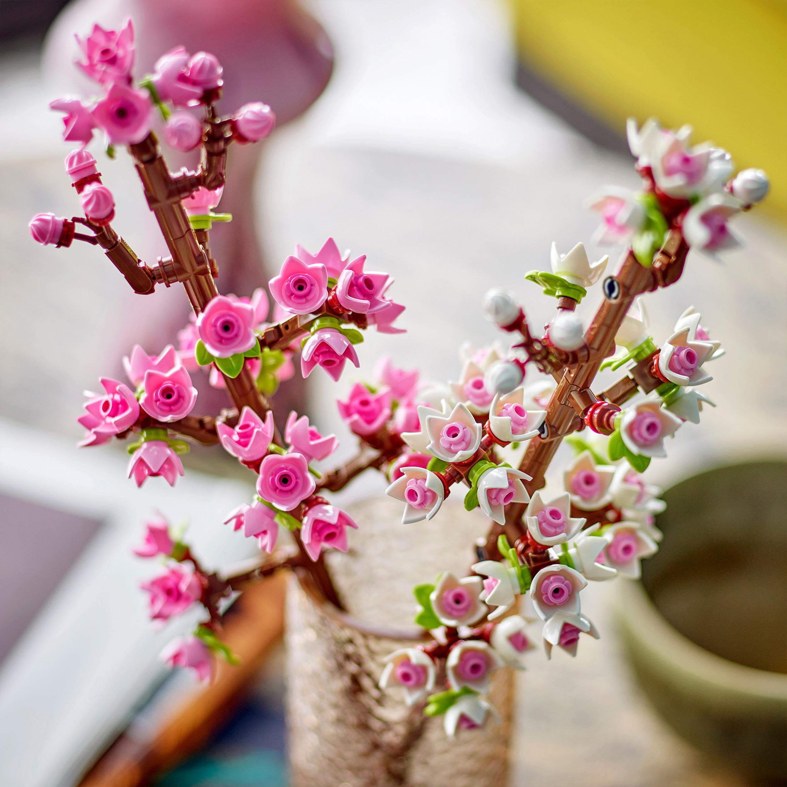 Voir la diapositive 5 : LEGO LEGO Botanicals 40725 Les Fleurs de Cerisier - Jouet pour Fille & Garçon dès 8 ans - Déco