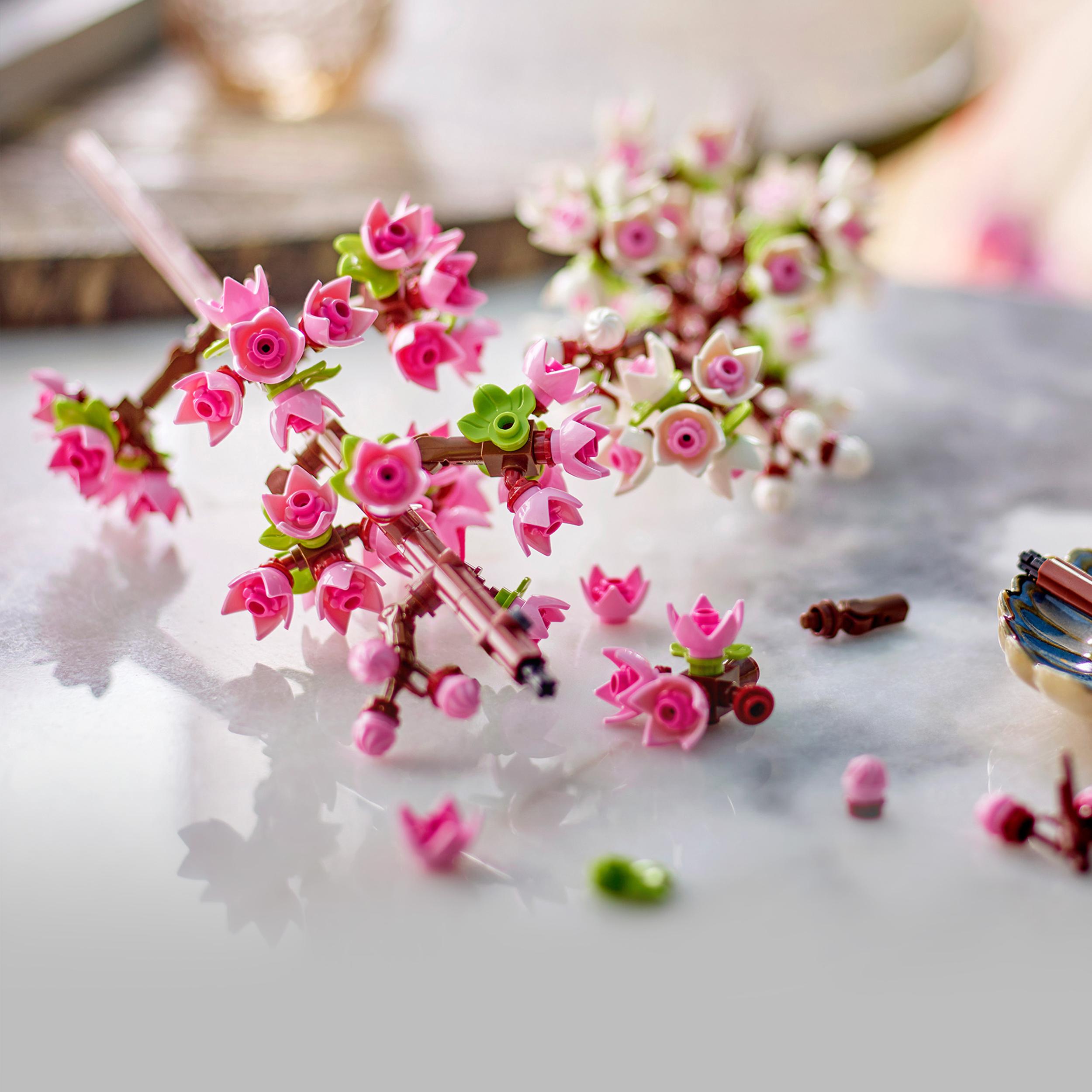 Voir la diapositive 6 : LEGO LEGO Botanicals 40725 Les Fleurs de Cerisier - Jouet pour Fille & Garçon dès 8 ans - Déco